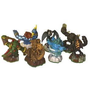 Skylanders Spyro's Air & Earth Element Lot of 7 Activation 2011